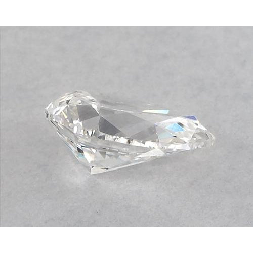 Diamante a pera da 2,5 carati, sciolto, taglio F/VVS1, taglio ottimo
