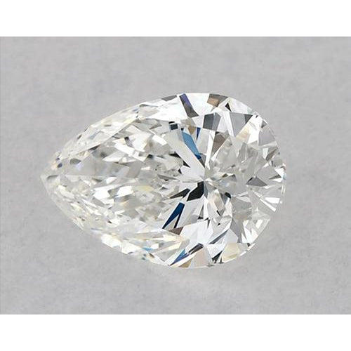 Diamante a pera da 3,5 carati, sciolto, taglio F, VVS1, molto buono