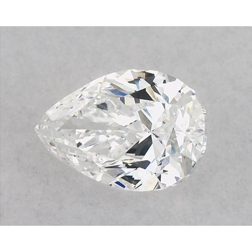 Diamante a pera da 2,75 carati, sciolto, taglio E, VVS1, molto buono