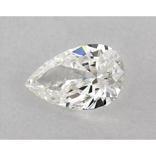 Diamante a pera da 2,5 carati, sciolto, taglio E-VVS1, molto buono
