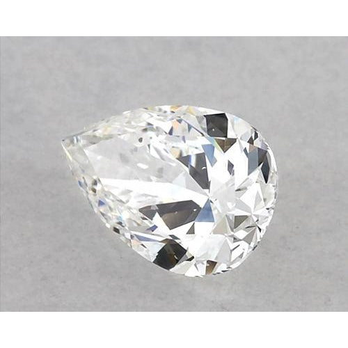 Diamante a pera da 1,25 carati, sciolto, taglio E/VVS1, molto buono
