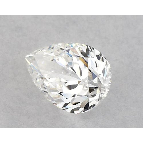 Diamante a pera da 1,25 carati, sciolto, colore F, purezza VVS1, taglio molto buono