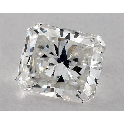 Diamante radiante da 1,25 carati, sciolto, colore E, purezza VVS1, taglio Very Good