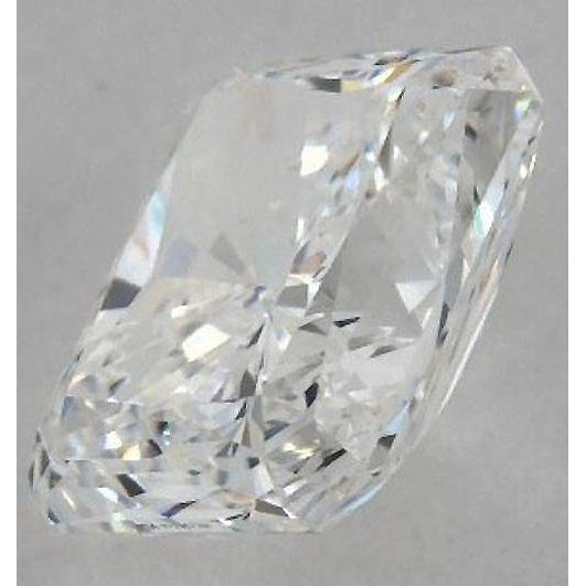 Diamante radiante da 2,5 carati, sciolto, taglio F vs 1, taglio ottimo
