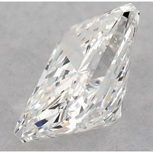 Diamante radiante da 3,75 carati, sciolto, taglio F VVS1, molto buono