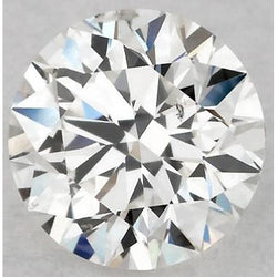 2.5 Carati Rotondo Naturale Terra Estratto Diamante E Vvs1 Taglio Eccellente Sciolto