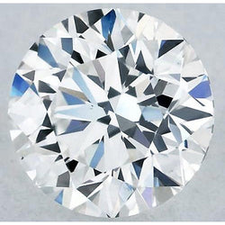 3.25 Carati Rotondo Naturale Terra Estratto Diamante F Vvs1 Taglio Eccellente Sciolto