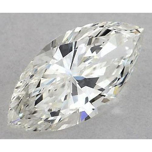 Diamante marquise sciolto da 3,75 carati, taglio F/VS1, molto buono