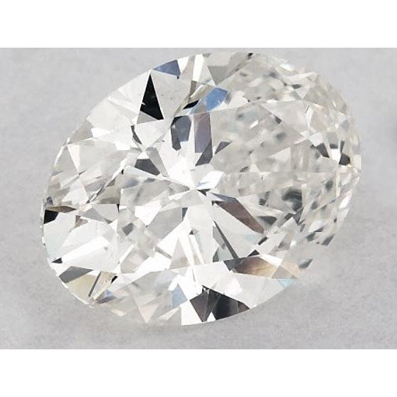 Diamante ovale da 2,25 carati, sciolto, taglio F vs 1, taglio molto buono
