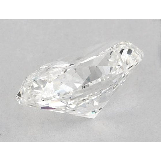 Diamante ovale da 2,5 carati, sciolto, taglio F/VS1, molto buono