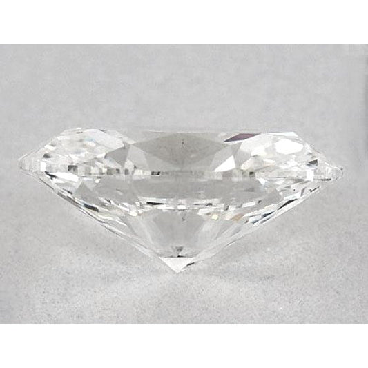 Diamante ovale da 2,5 carati, sciolto, colore E, purezza VVS1, taglio Very Good