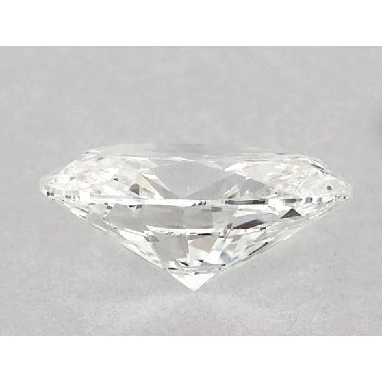 Diamante ovale da 2,25 carati, sciolto, taglio E, VVS1, taglio Very Good