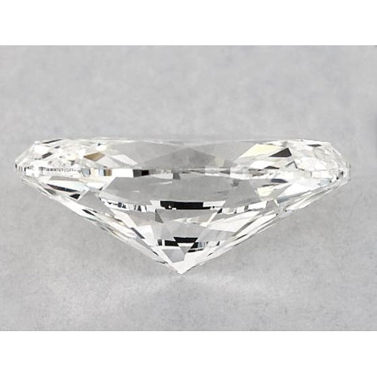 3,75 carati, diamante ovale sciolto, taglio F-VVS1, taglio ottimo