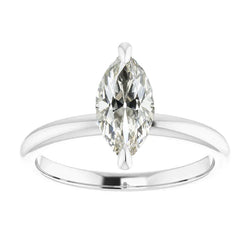 Brillante Anello Monopietra 1 carati G/VS1 – Oro 14 Carati Bianco