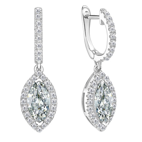 Diamante Fine Orecchini Pendenti – vista principale