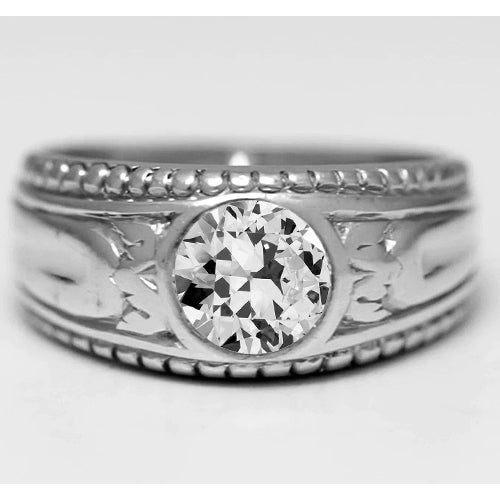 Diamante Fine Anello Maschile – vista principale
