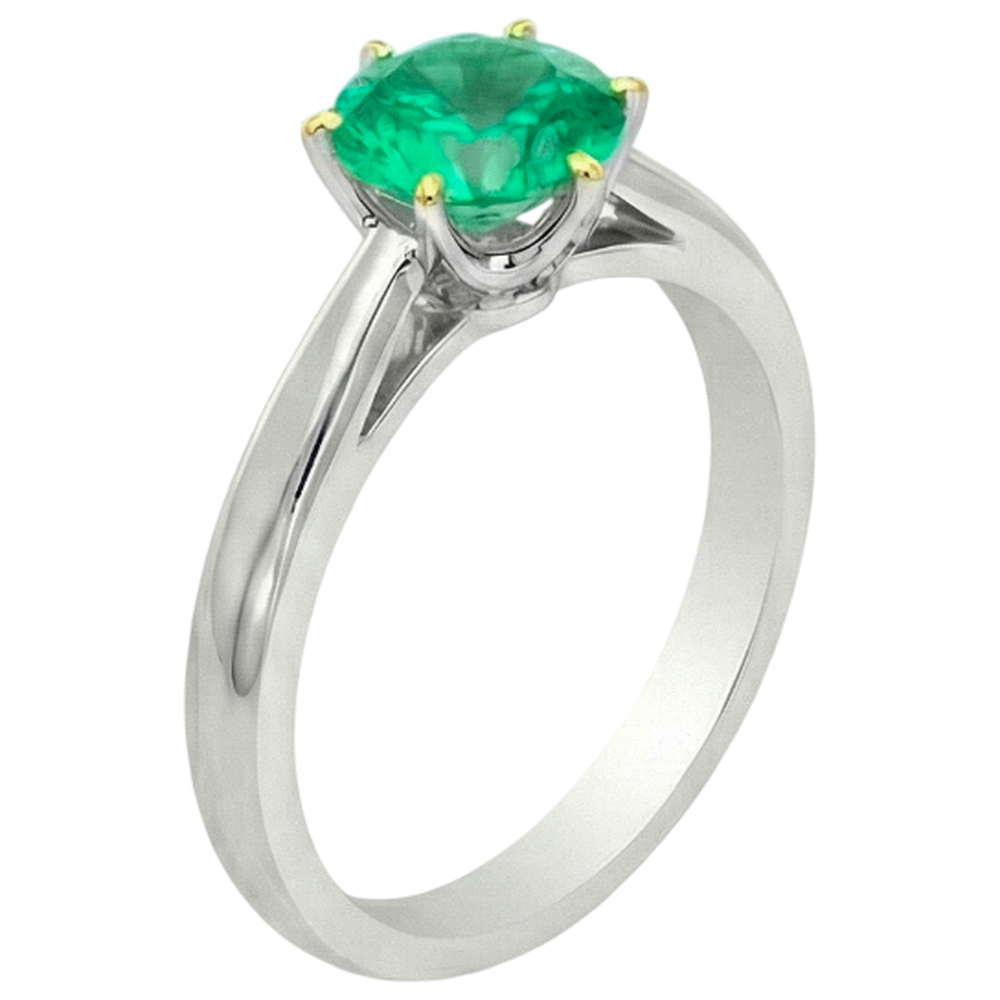 Fatto a mano Anello con Pietra Preziosa 2,50 carati – vista angolare