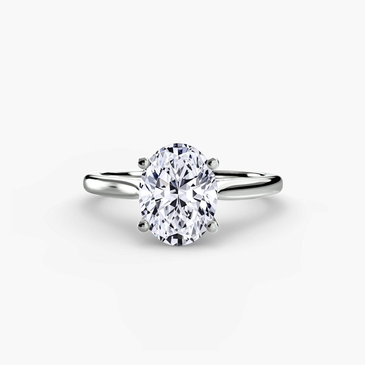 Diamante Setting carati Gold – vista profilo
