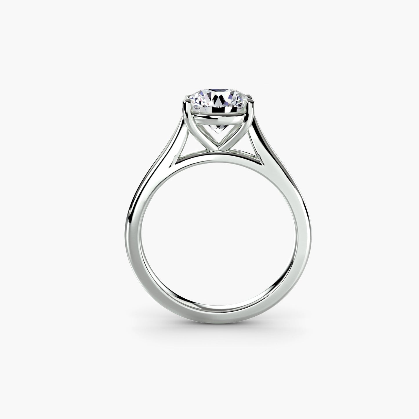 Diamante anello in Gold – vista frontale