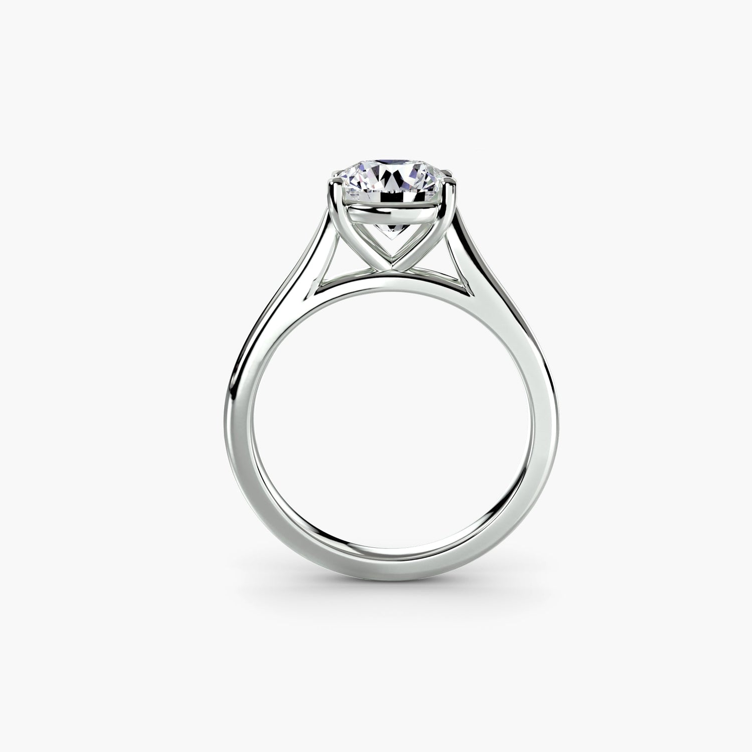 Diamante anello in Gold – vista frontale