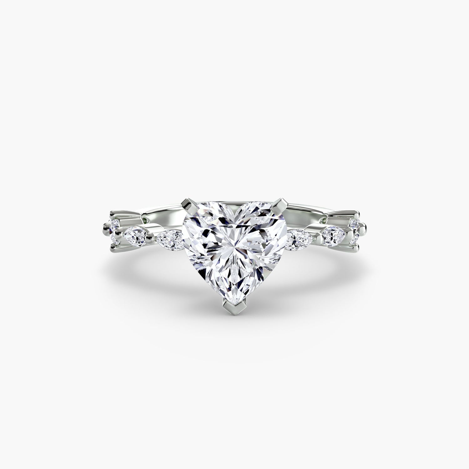Taglio Brillante Pietra Preziosa anello in Gold – vista dettaglio