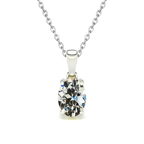 Firmato Diamante Fine Pendente 1,50 carati – vista principale