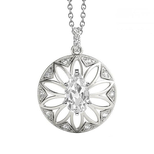 Fine Collana Pendente 1,50 carati – vista principale