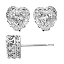 Orecchini Pendenti Oro Bianco 14K con Diamante – 7 carati