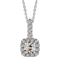 Diamante Fine Halo di lusso – 2,50 carati Oro Bianco 14K
