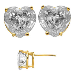 Orecchini Pendenti Oro Giallo 14K con Brillante – 10 carati