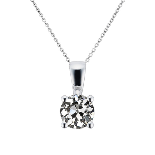Su misura Diamante Fine Pendente 1,50 carati – vista principale