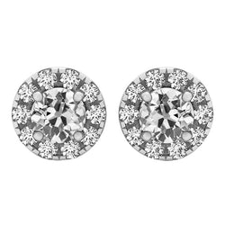 Brillante Diamante Orecchini 5,50 carati – Oro 14 Carati Bianco