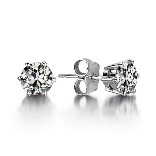 Diamante Fine Orecchini a Lobo – vista principale