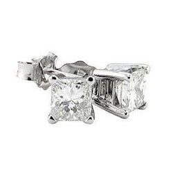 Orecchini con diamanti Princess Diamond Studs 6 Ct.