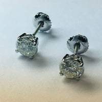 Orecchini 1.80 Carati Round Vero Diamond Studs