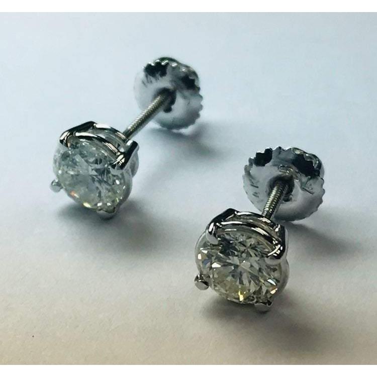 Orecchini 1.80 Carati Round Vero Diamond Studs