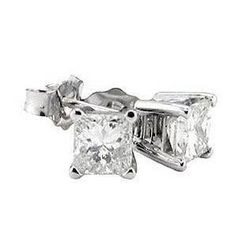 Orecchini Con Diamanti Princess Vero Diamond Studs 6 Ct.