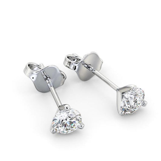Orecchino Da Donna Con Vero Diamante Rotondo Da 1,35 Ct