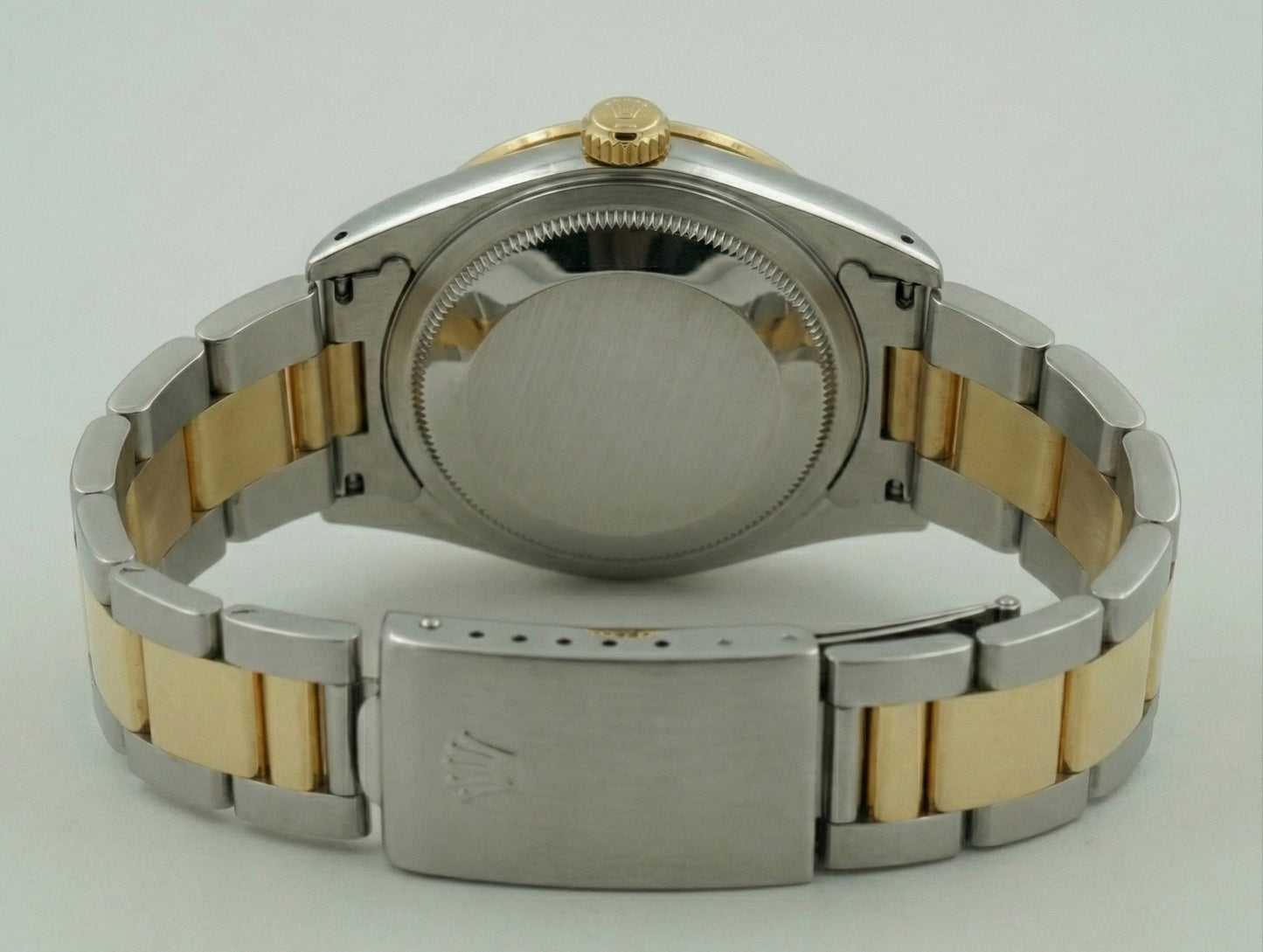 Orologio Datejust con quadrante in diamanti e lunetta bicolore