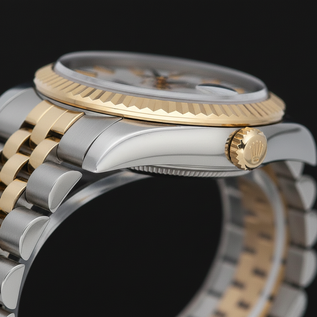 Orologio Rolex Date-just 31mm con bracciale giubileo luminoso