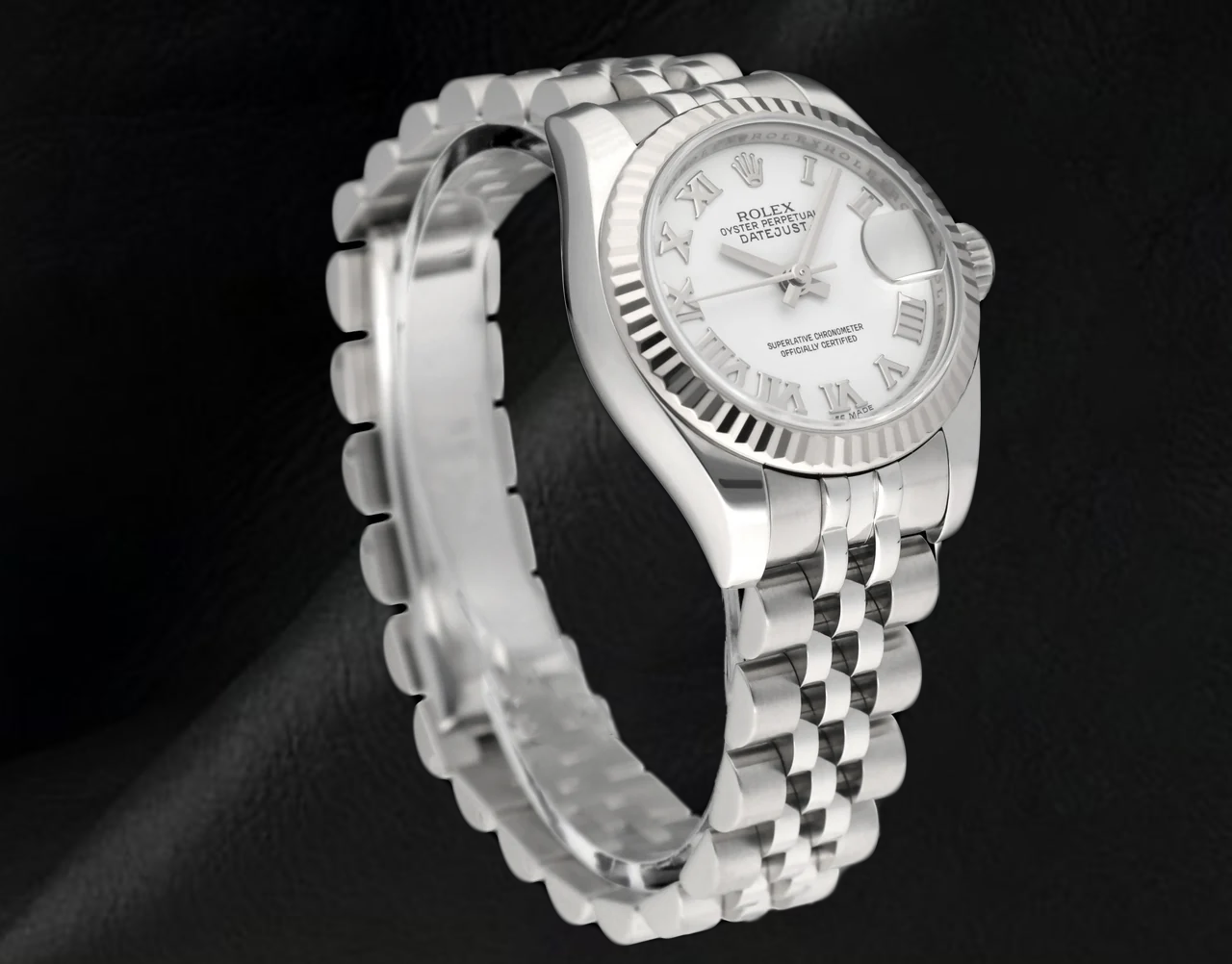 Orologio Rolex Datejust 31mm da uomo con quadrante romano in argento