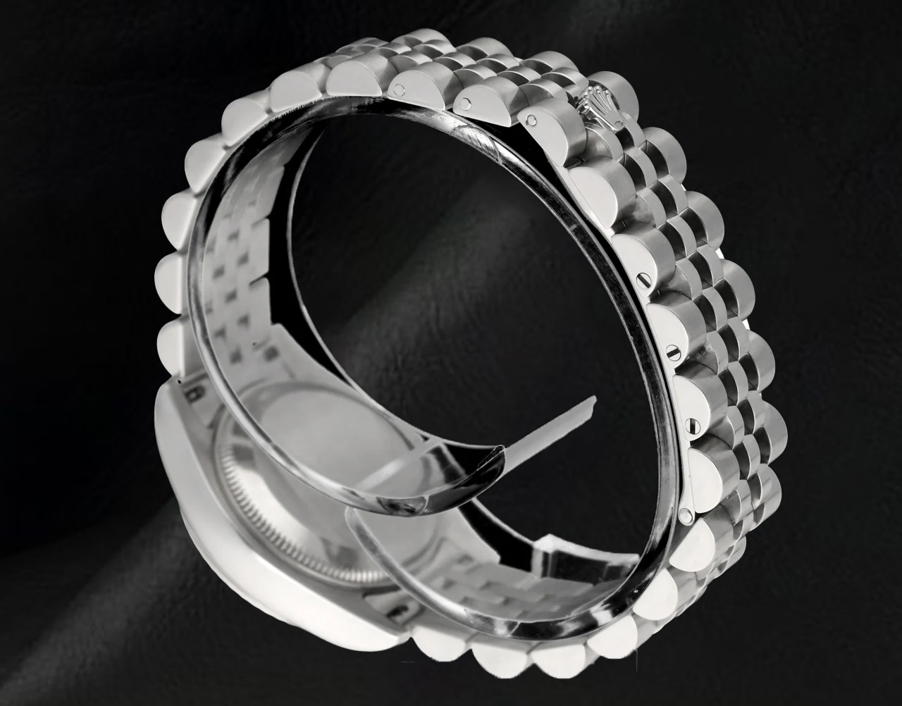 Orologio Rolex Datejust 31mm da uomo con quadrante romano in argento