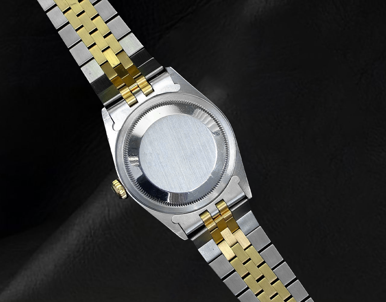 Orologio Rolex Datejust 36 mm con quadrante verde e diamanti bicolore