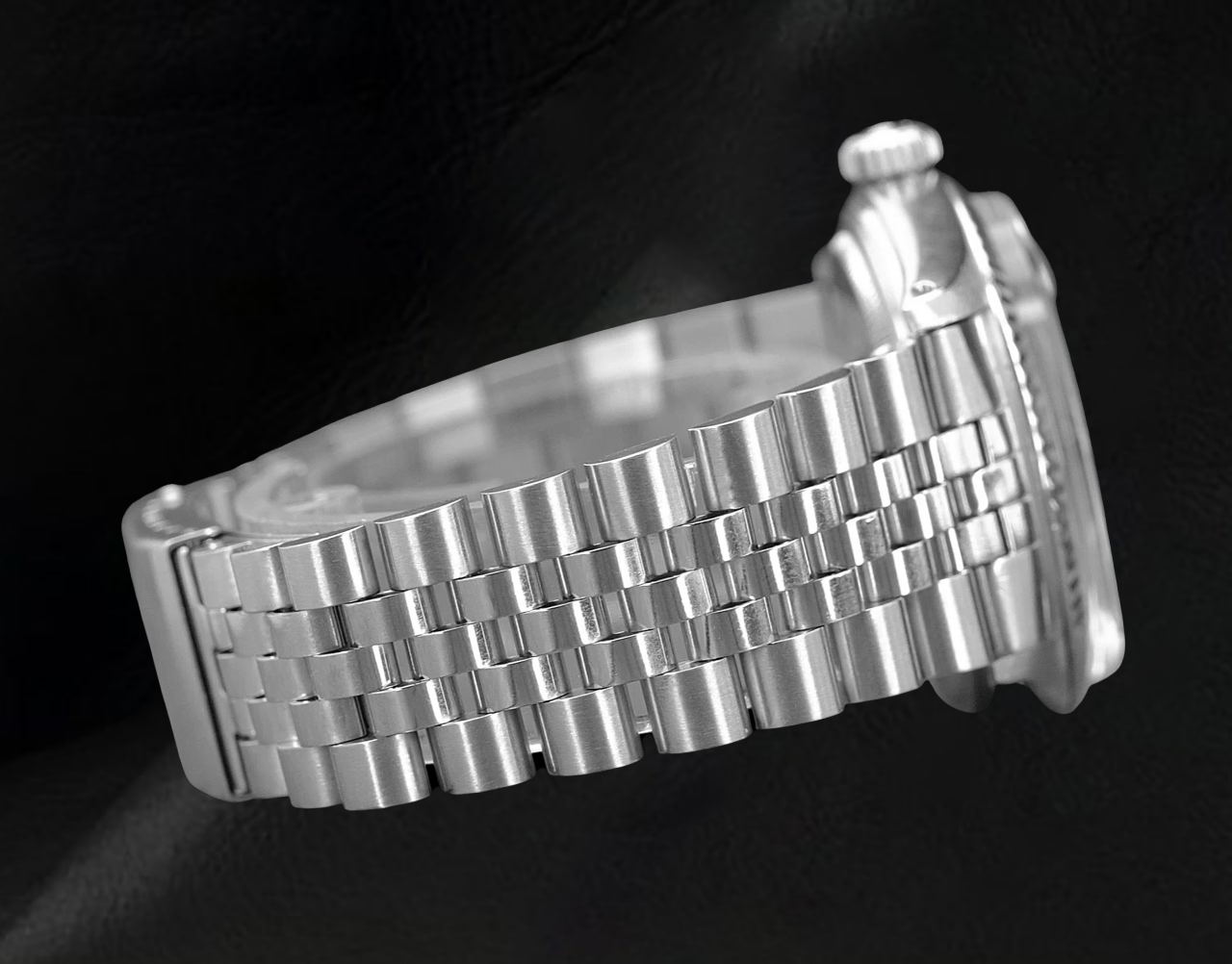 Orologio Rolex Datejust 36 mm in acciaio inossidabile con quadrante verde con diamanti