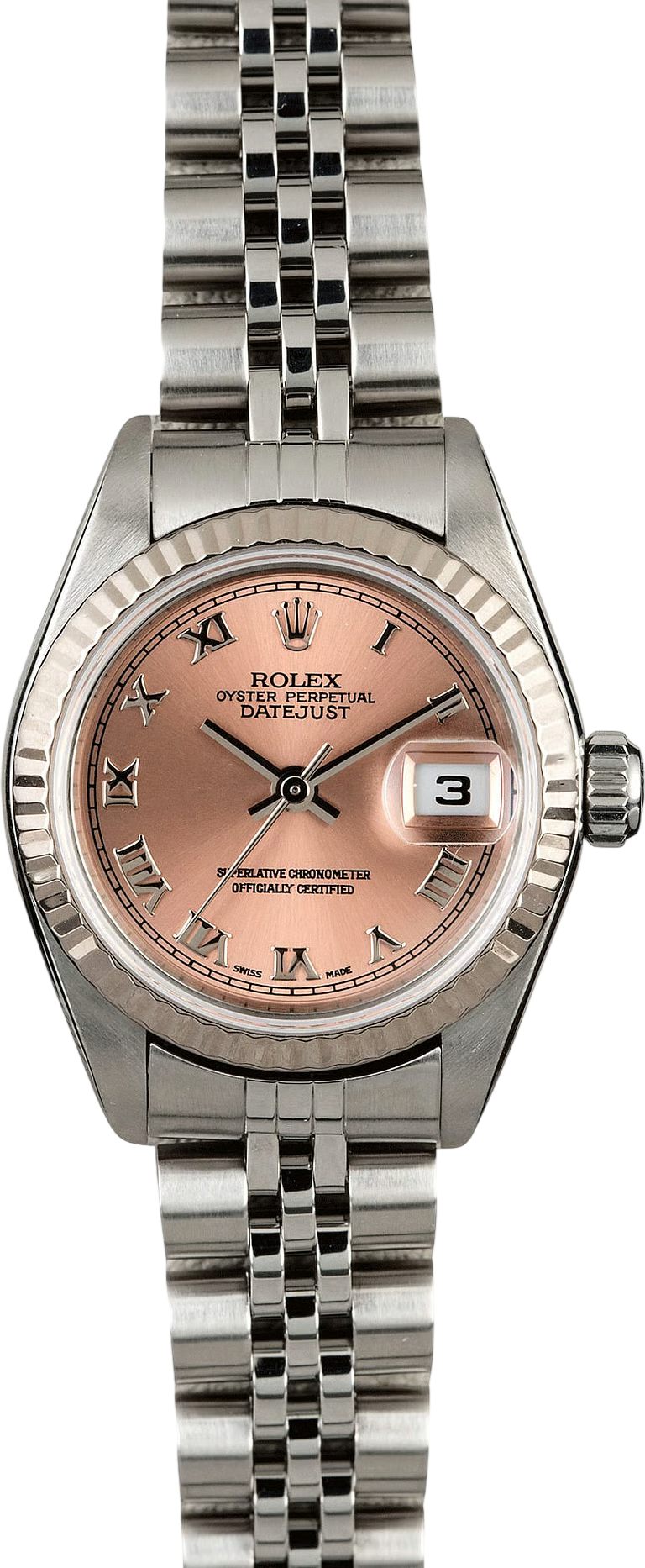 Orologio Rolex signora Salmon con quadrante romano