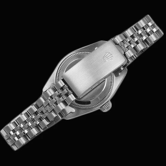 Orologio da donna Datejust con bracciale giubileo in acciaio inossidabile e quadrante a bastoncino Rolex