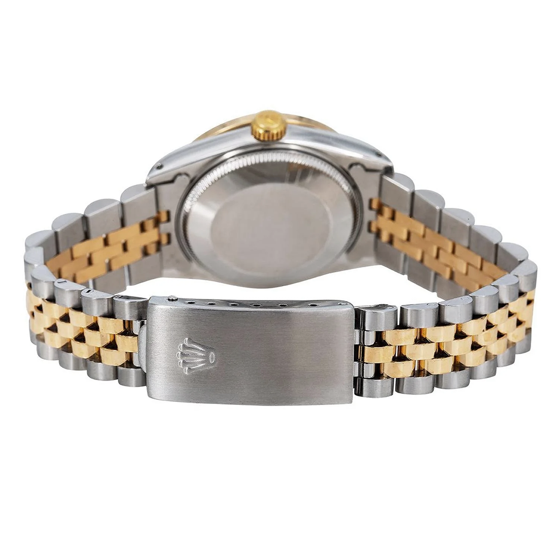 Orologio Rolex Datejust da Donna con Diamanti, Quadrante Bianco e Lunetta