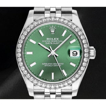 Orologio da donna Rolex Date-just da 31 mm con diamanti