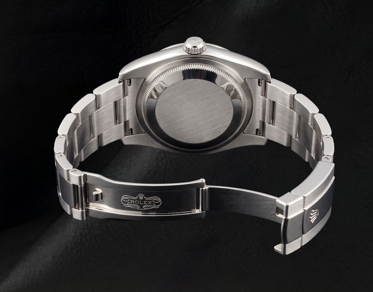 Orologio da donna Rolex Datejust 31mm quadrante nero con numeri romani in acciaio inossidabile