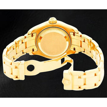 Orologio da donna Rolex Pearlmaster in oro giallo 18 carati da 29 mm